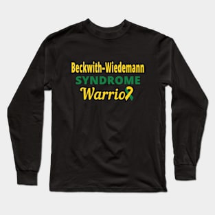 Beckwith–Wiedemann Syndrome Warrior BWS Awareness Long Sleeve T-Shirt